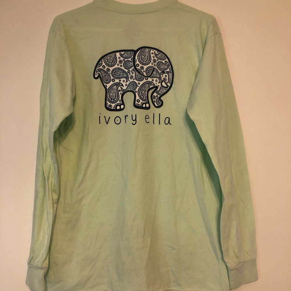 Mint Ivory Ella Long Sleeve Shirt